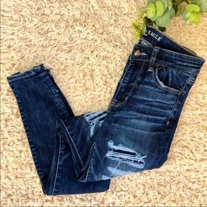 American Eagle Hi-Rise Jegging Size 4 X-Long